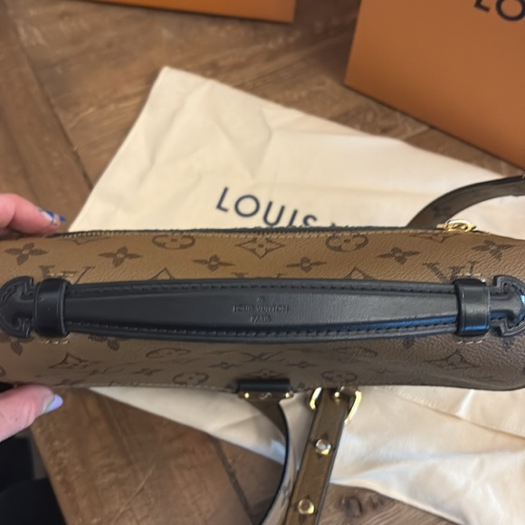 Rare!!! Louis Vuitton reverse pochette Métis crossbody - Picture 6 of 10